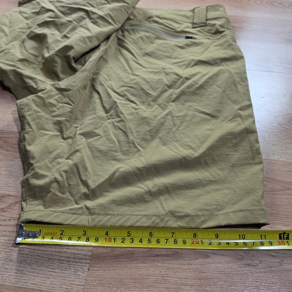 Simms Fishing Shorts Mens 40 Green Quick Dry Cargo Hiking Outdoor Performance - Picture 10 of 11